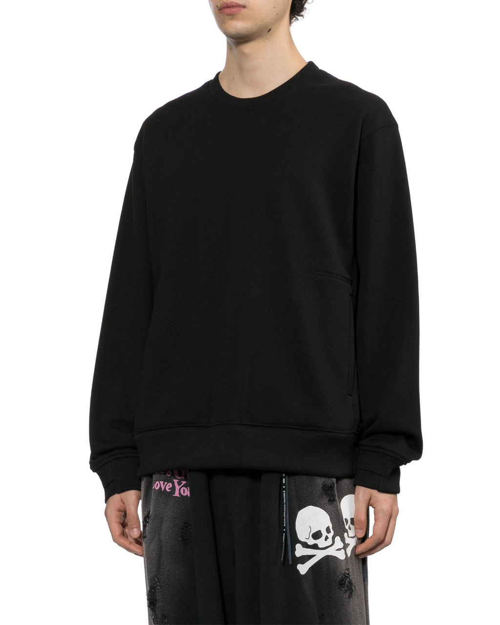 Crew neck sweatshirt