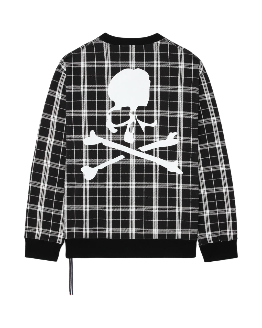 Checked logo sweatshirt