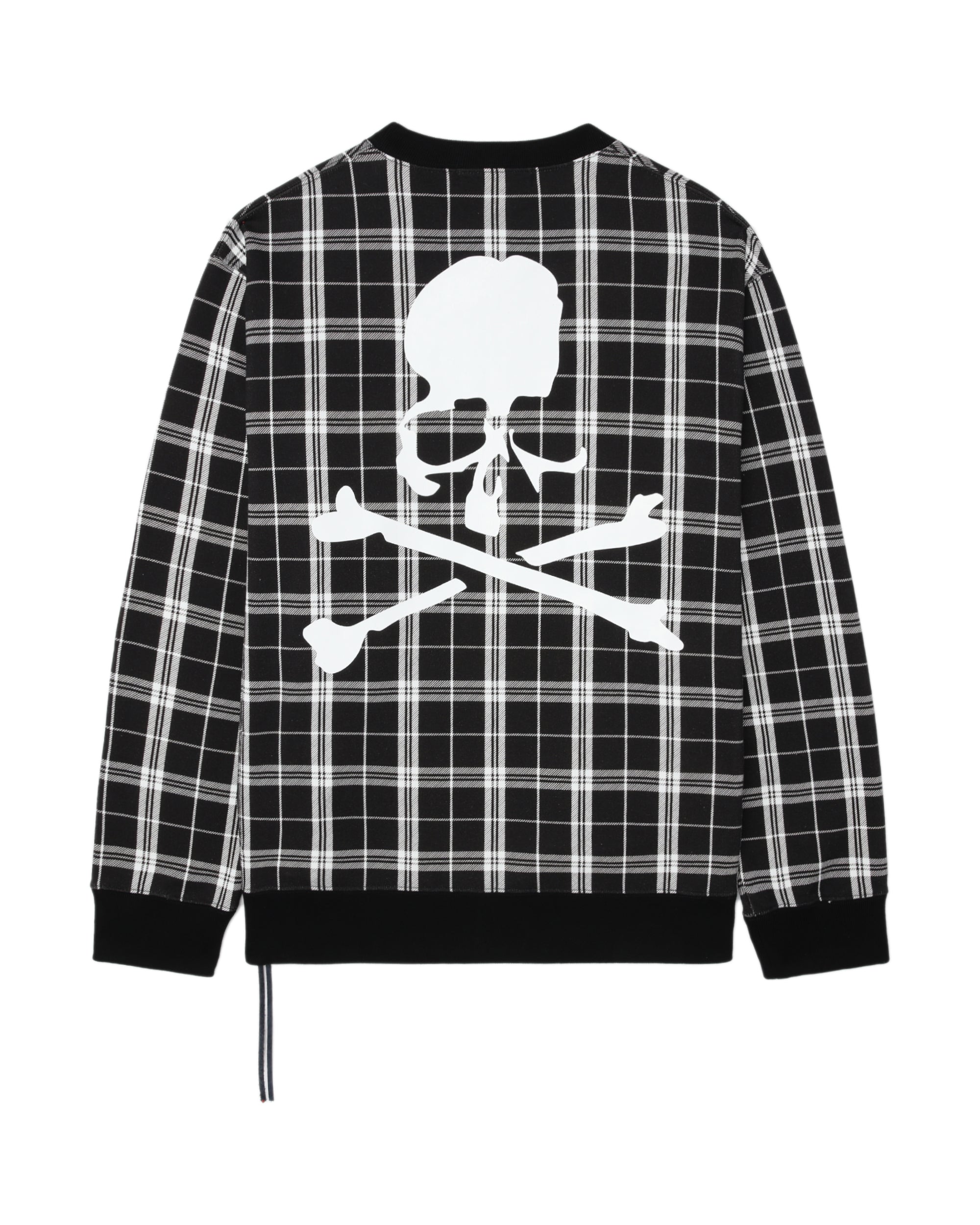 Checked logo sweatshirt