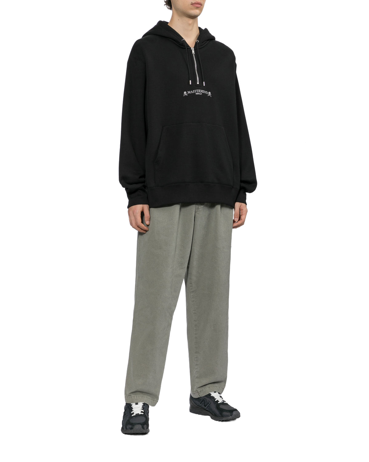 Half-zip hoodie