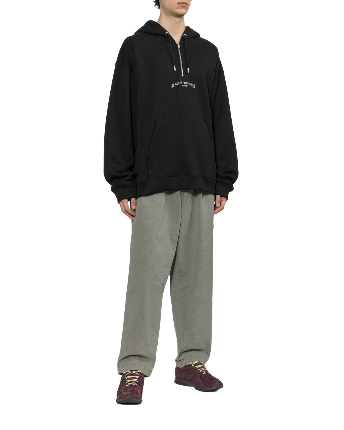 Half-zip hoodie