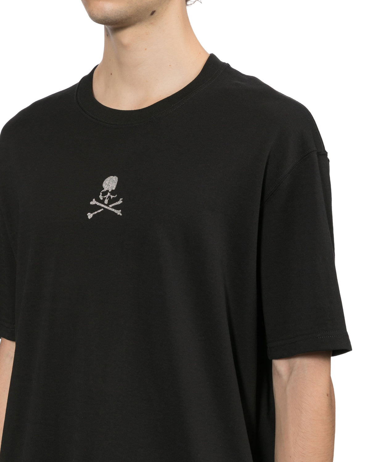 Skull embroidered tee