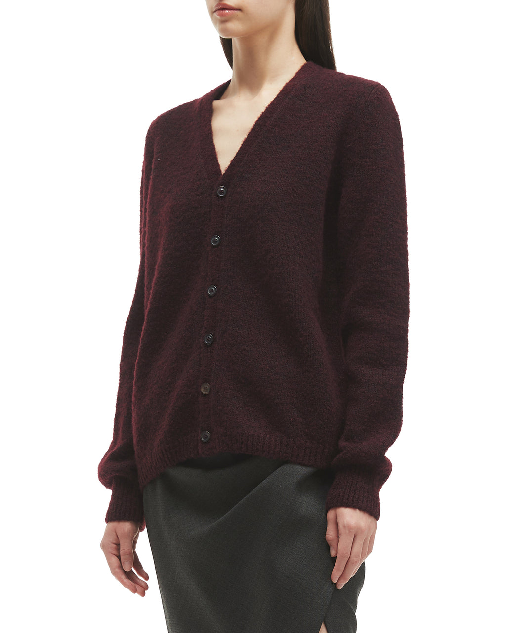 V-neck cardigan