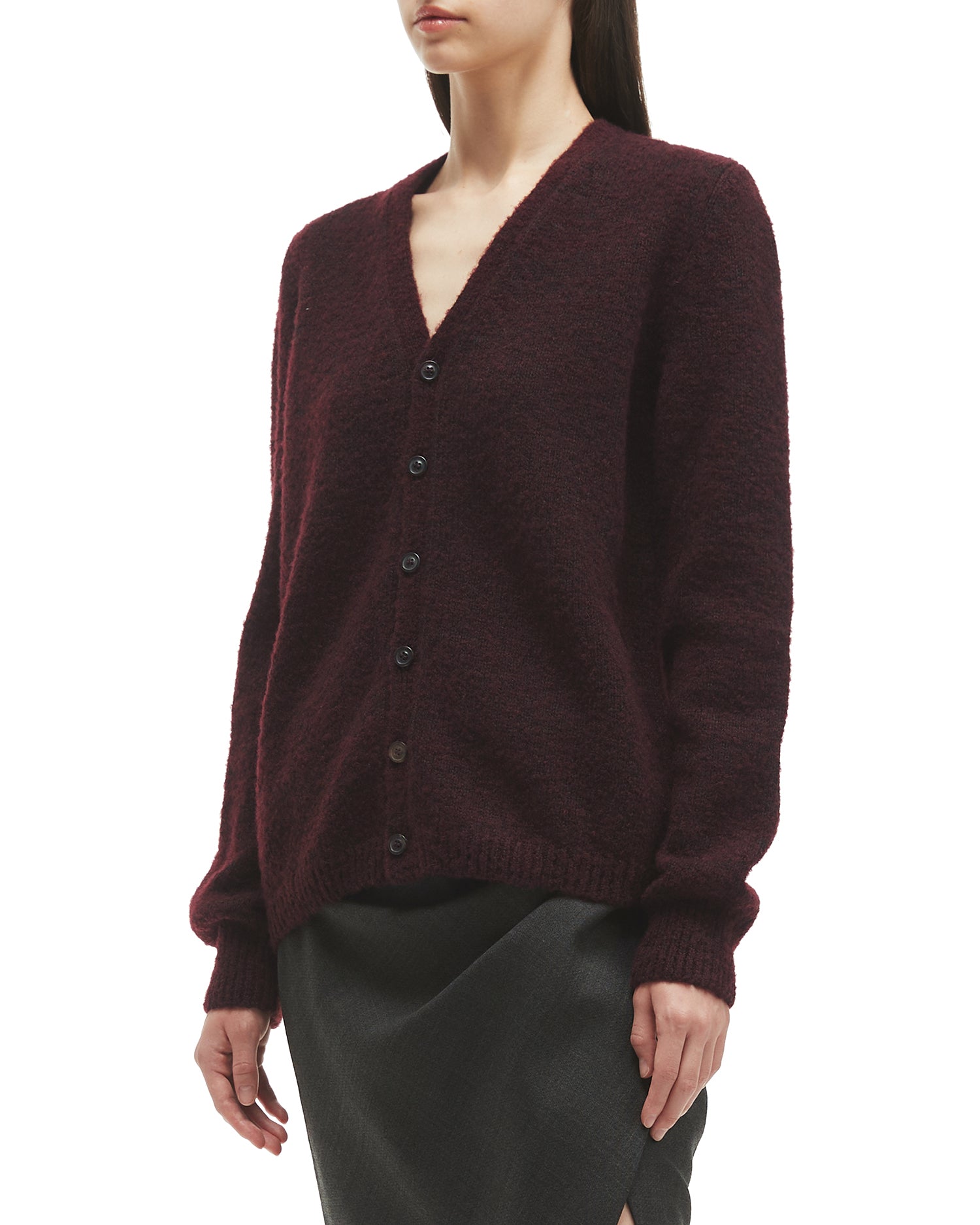 V-neck cardigan