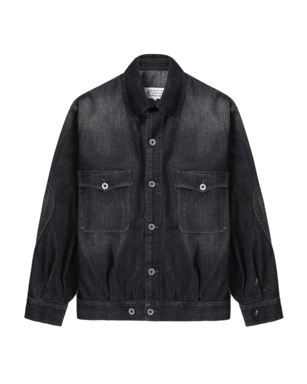 Washed denim jacket