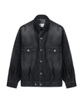 Washed denim jacket
