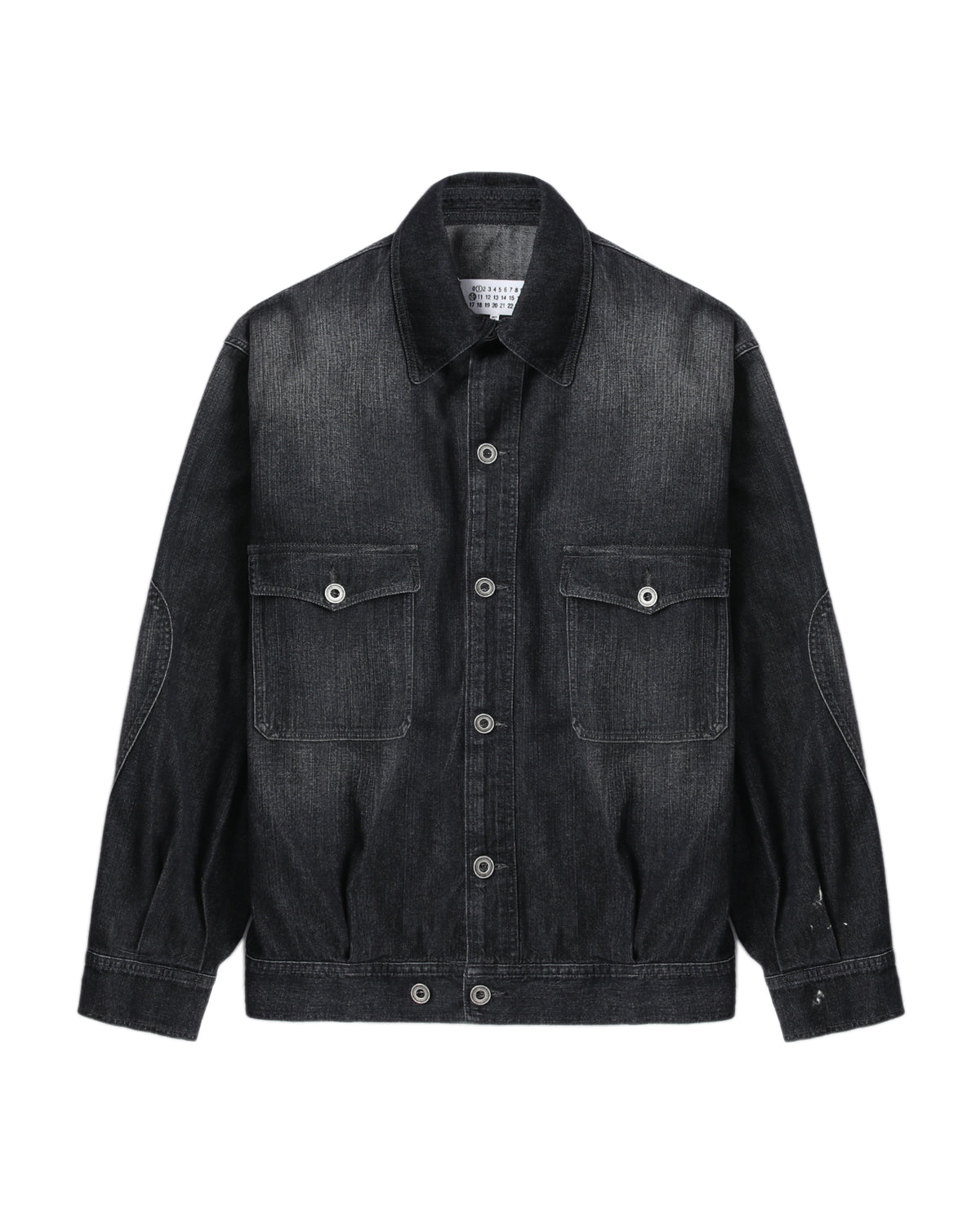 Washed denim jacket