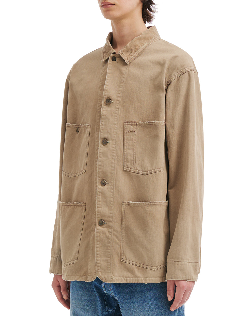 Workwear shirt jacket