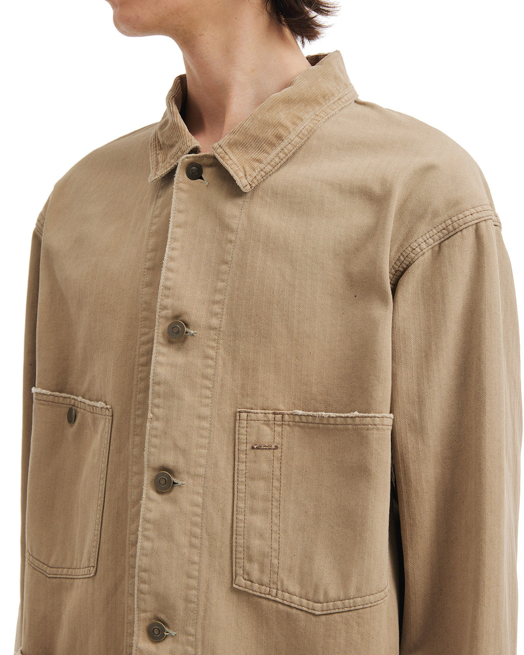 Workwear shirt jacket