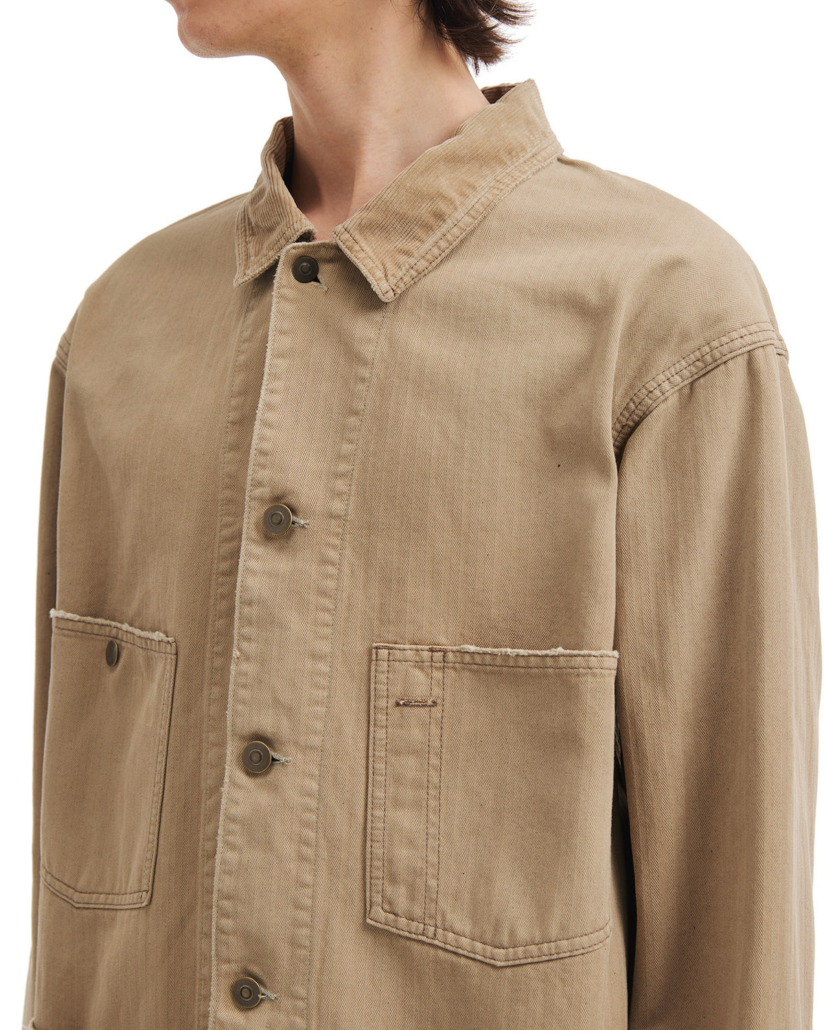 Workwear shirt jacket