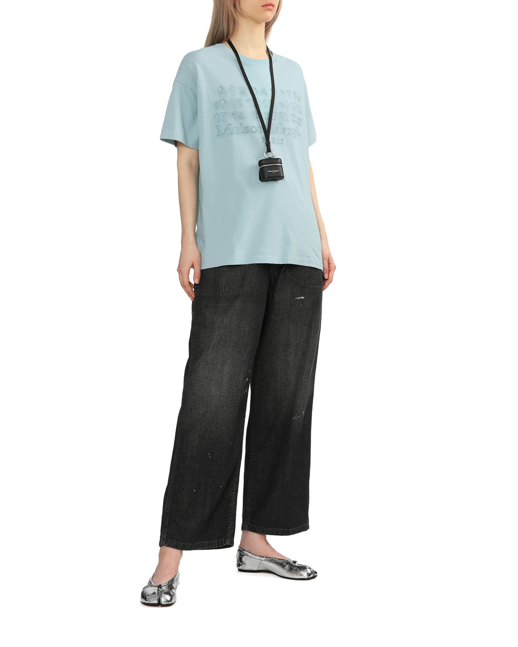 Wide leg jeans
