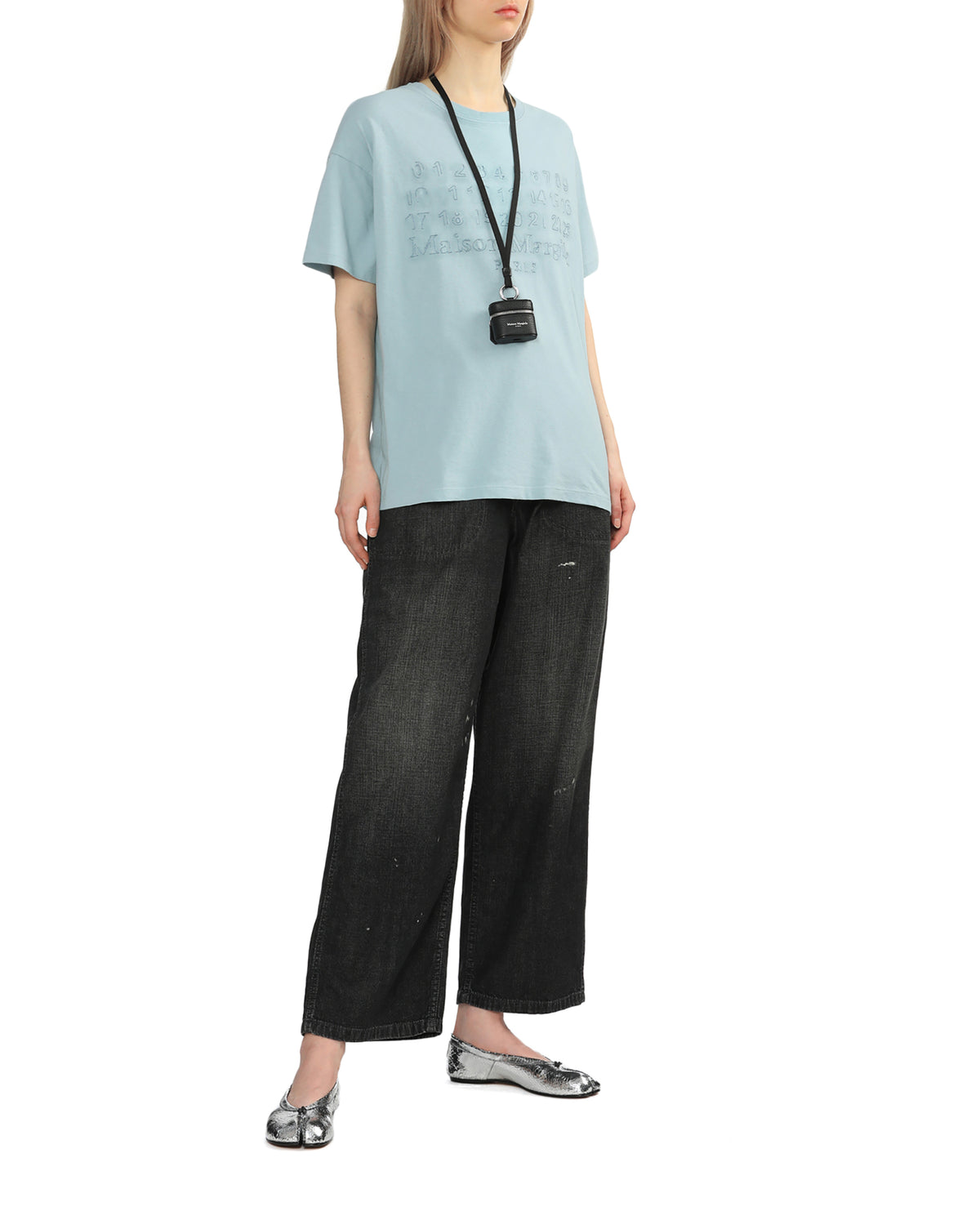 Wide leg jeans
