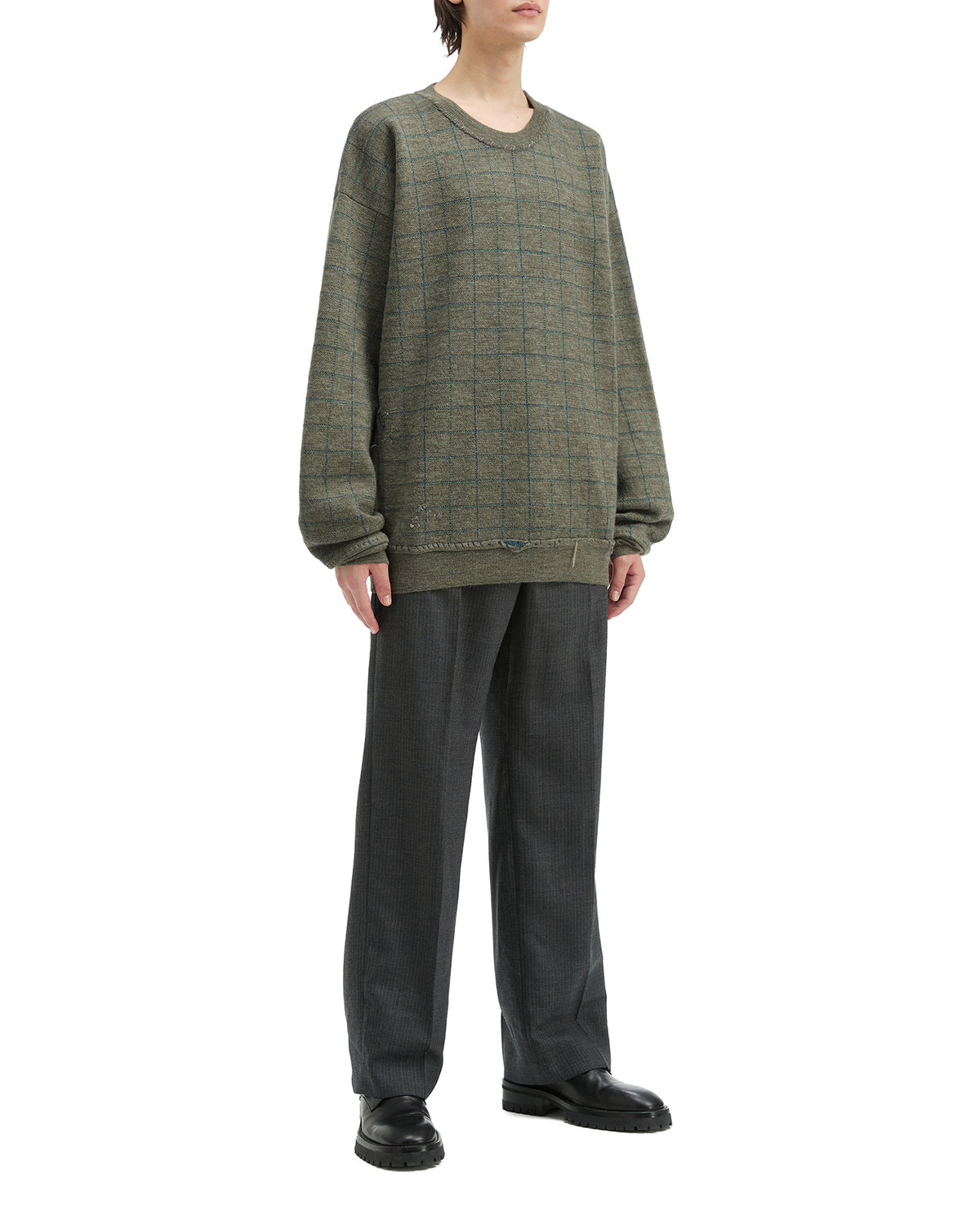 Checkered jumper