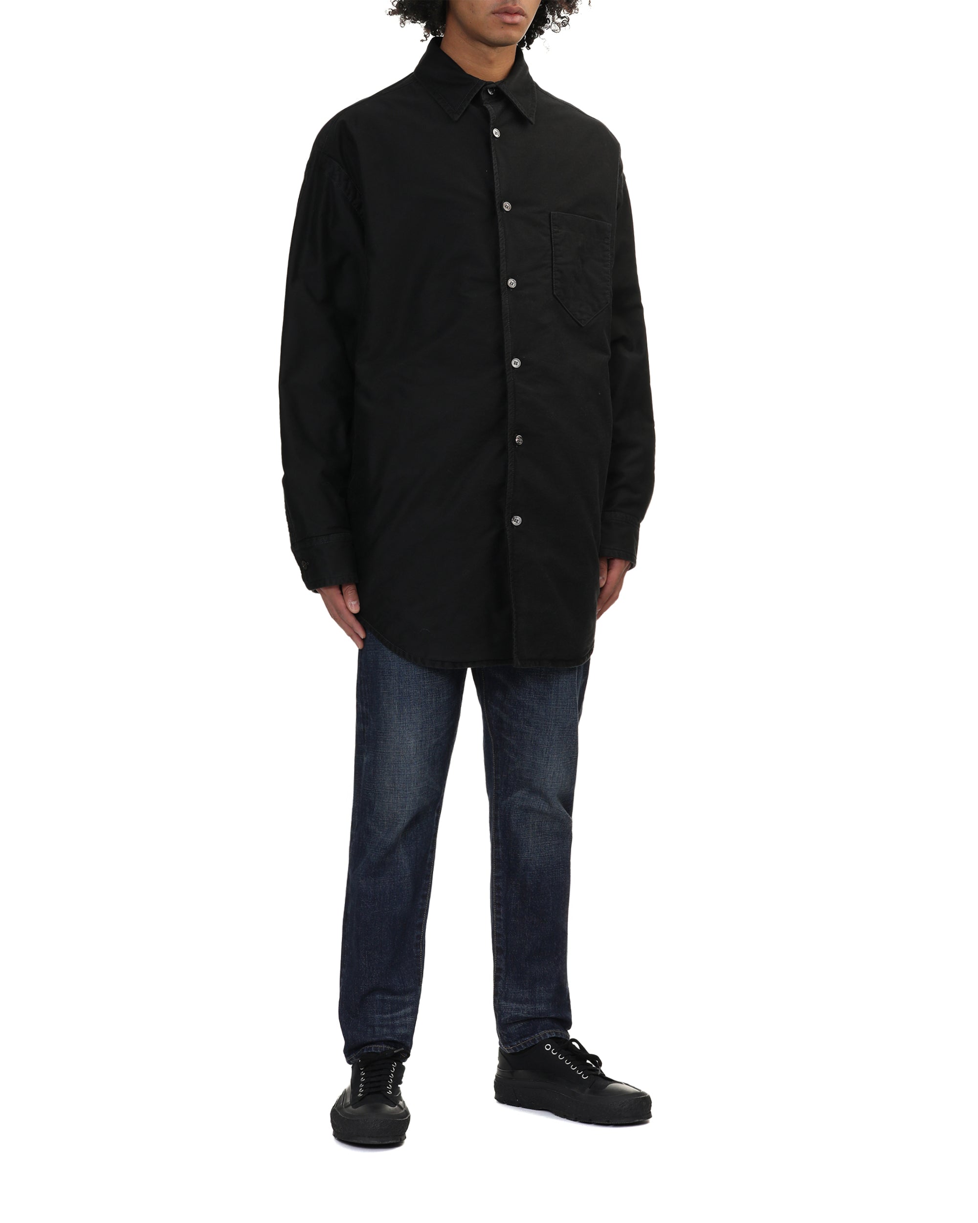 Padded shirt jacket