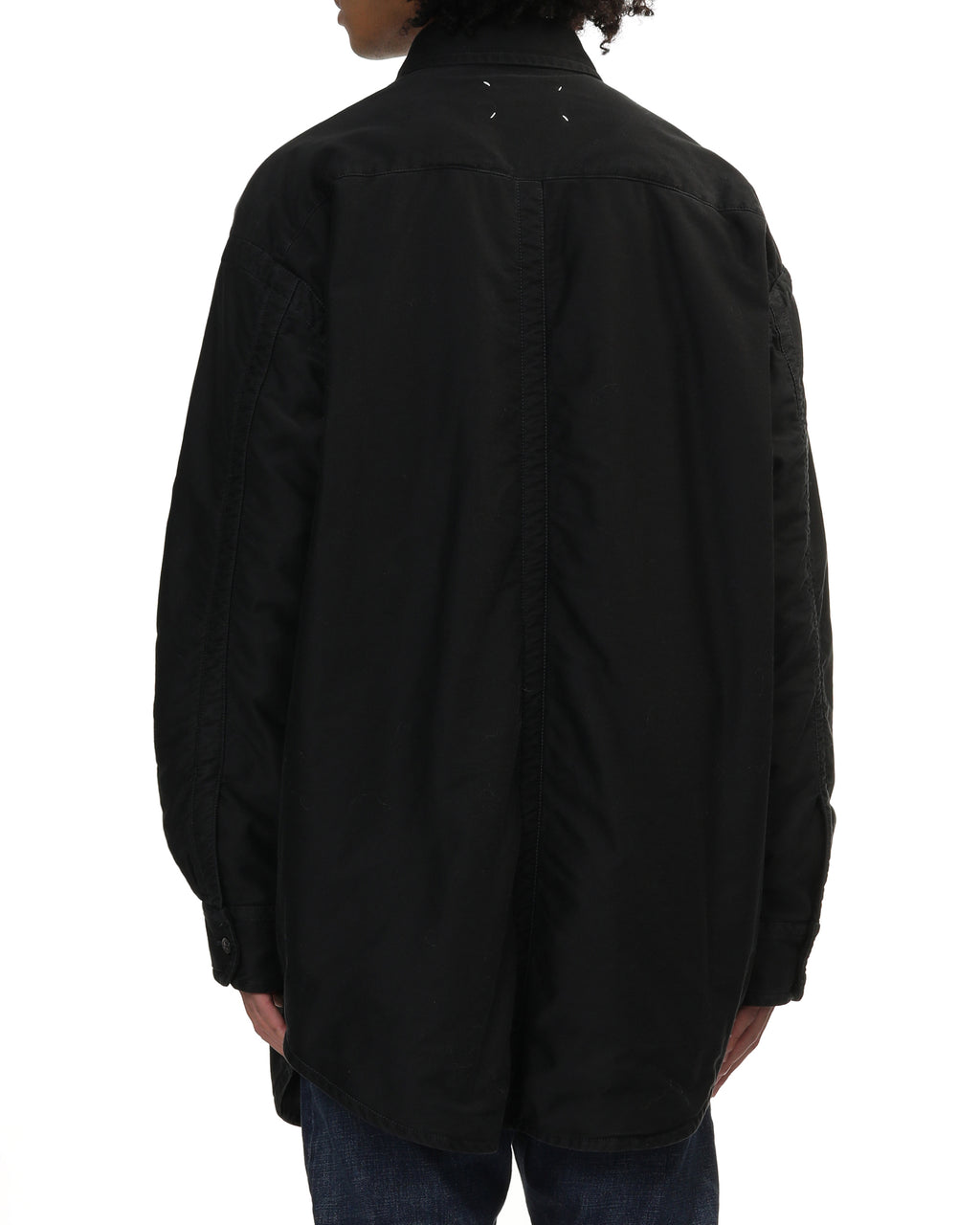 Padded shirt jacket