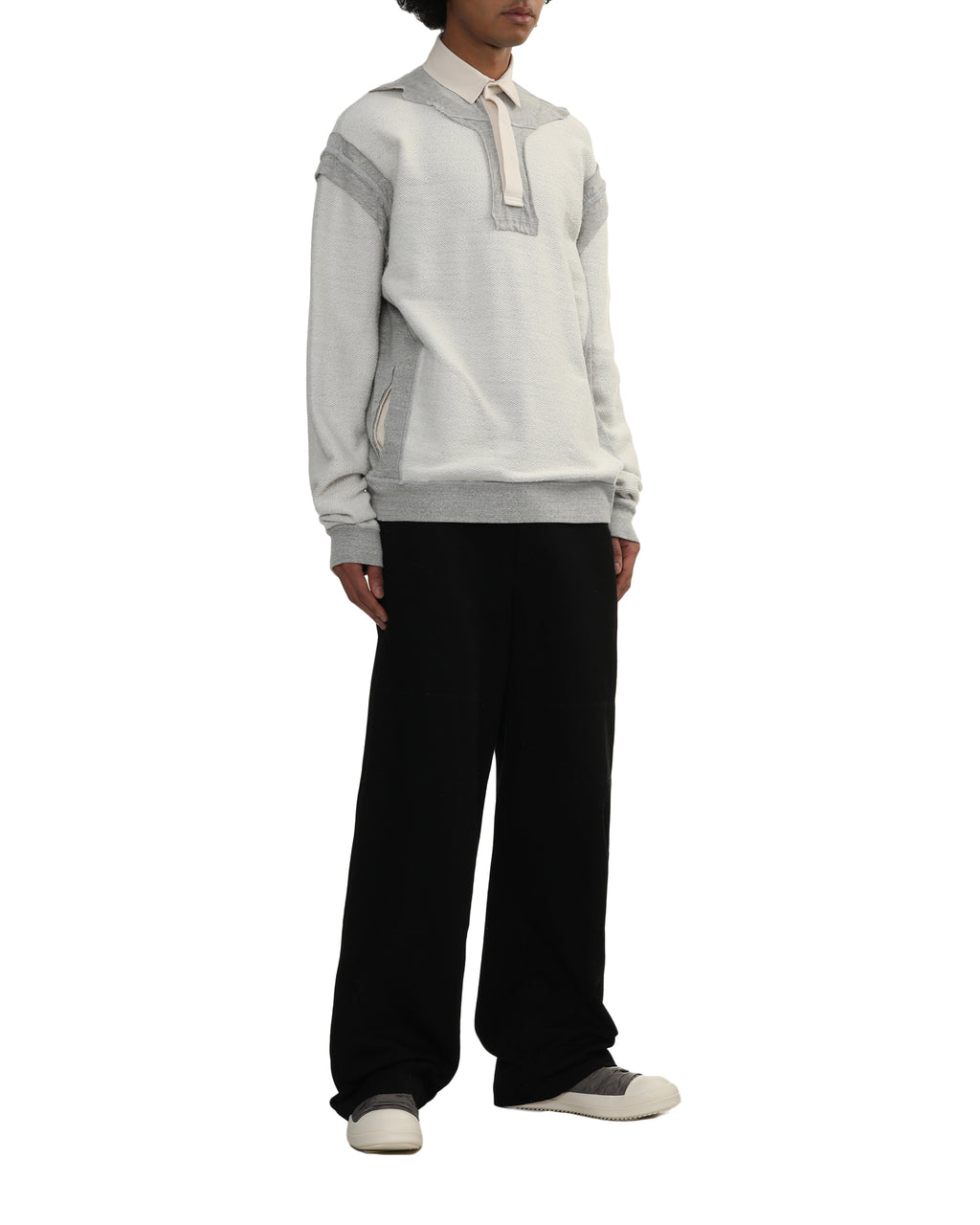 Panelled sweatshirt