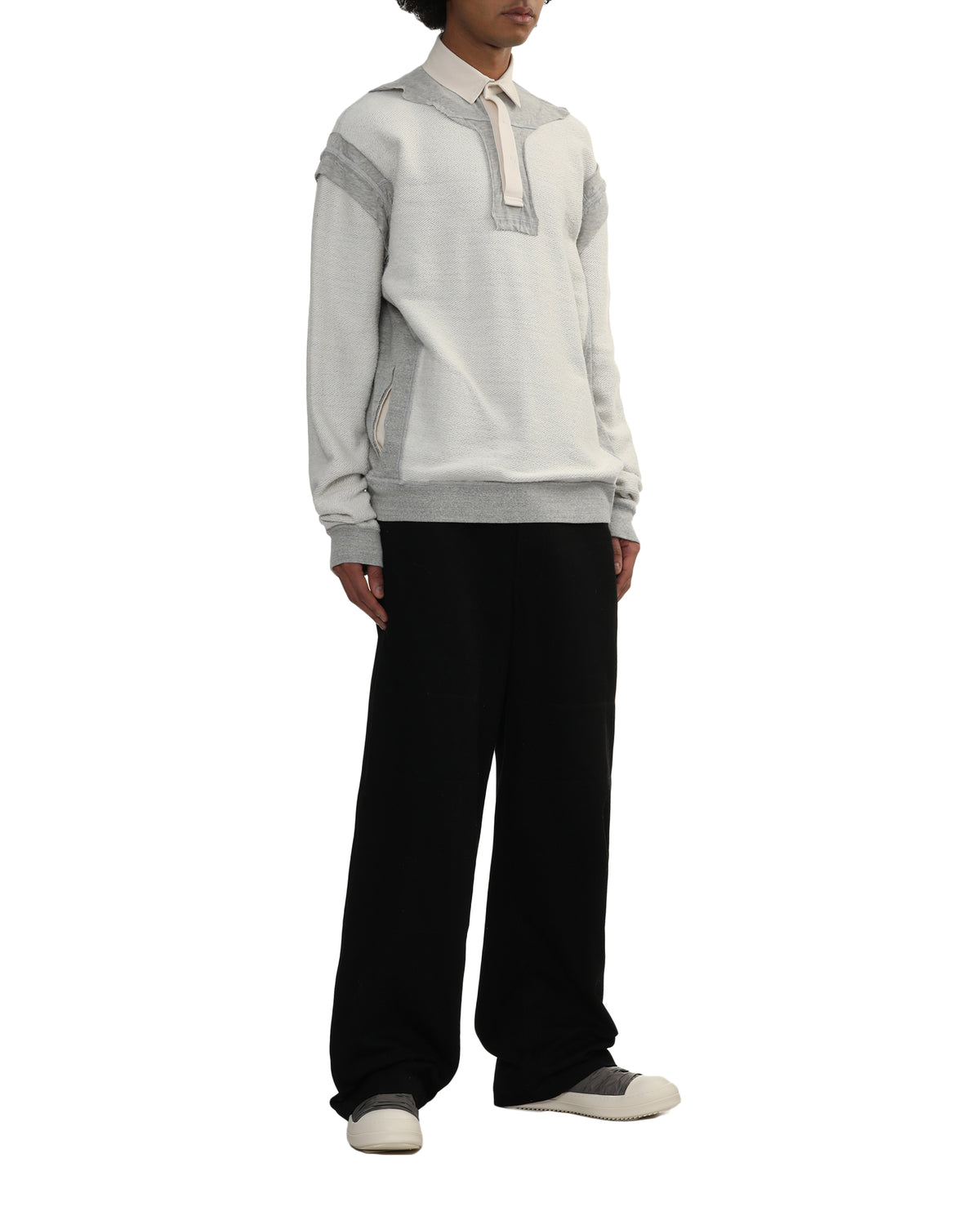 Panelled sweatshirt