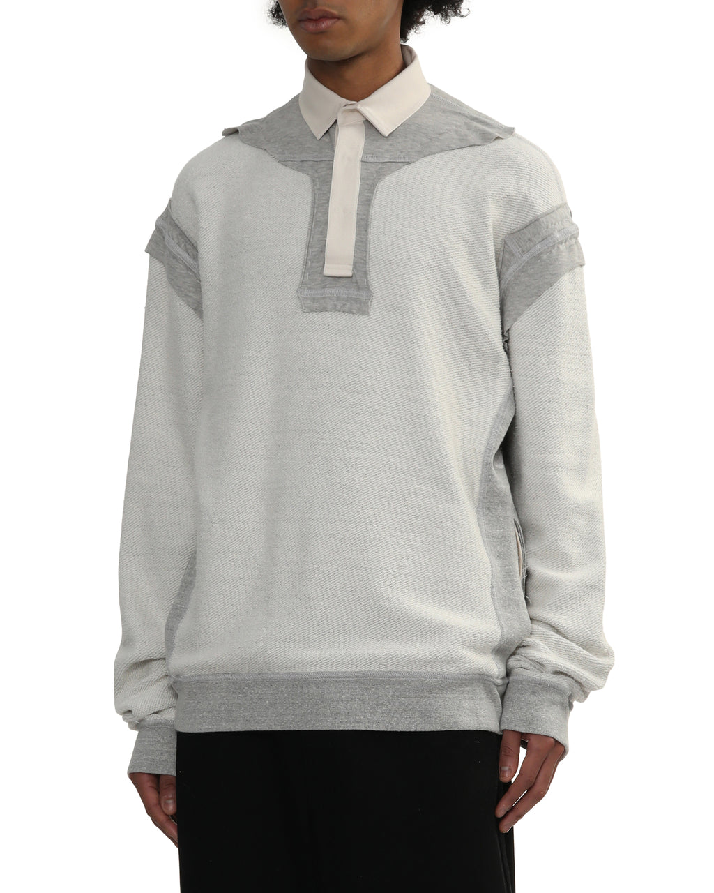 Panelled sweatshirt