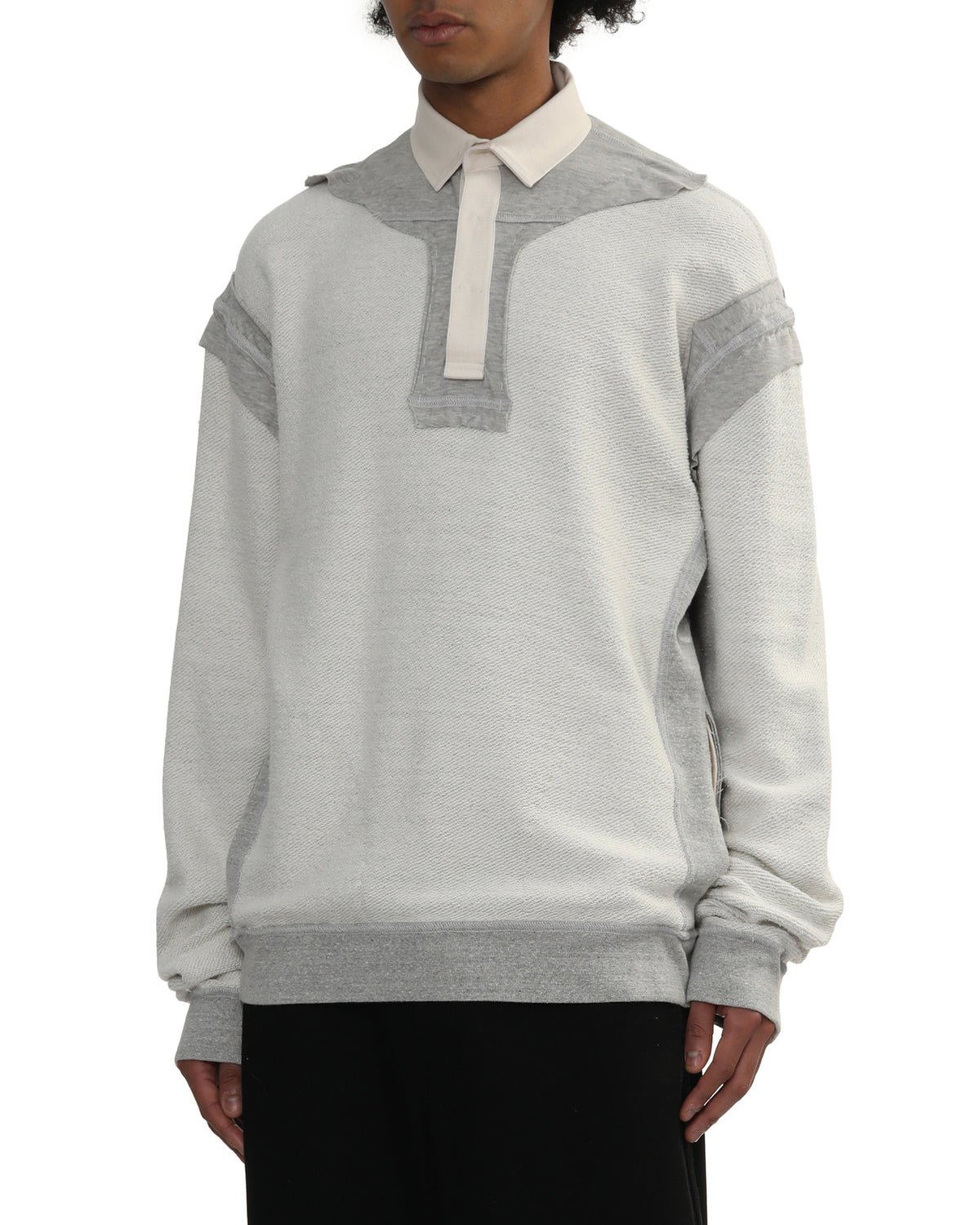 Panelled sweatshirt