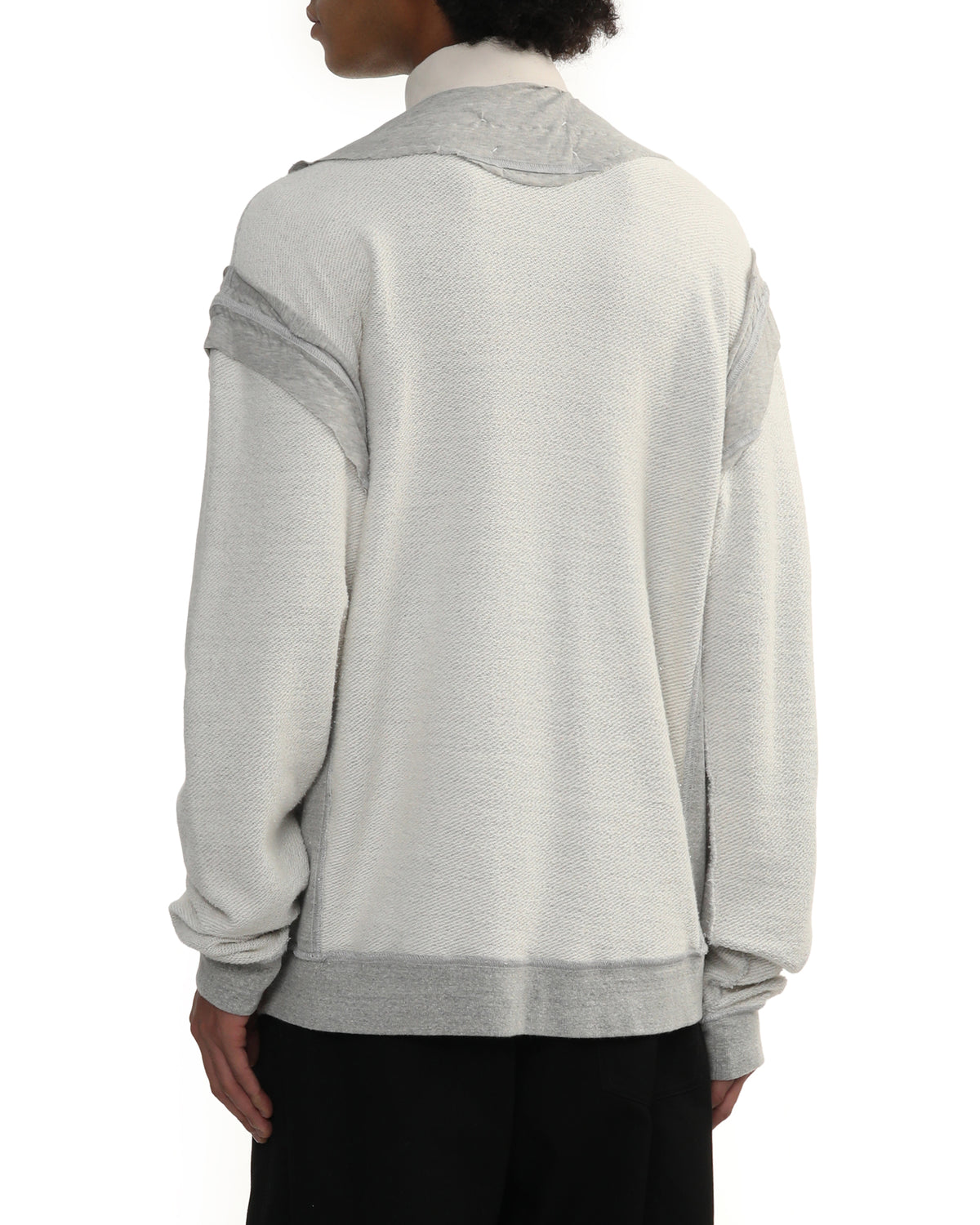Panelled sweatshirt