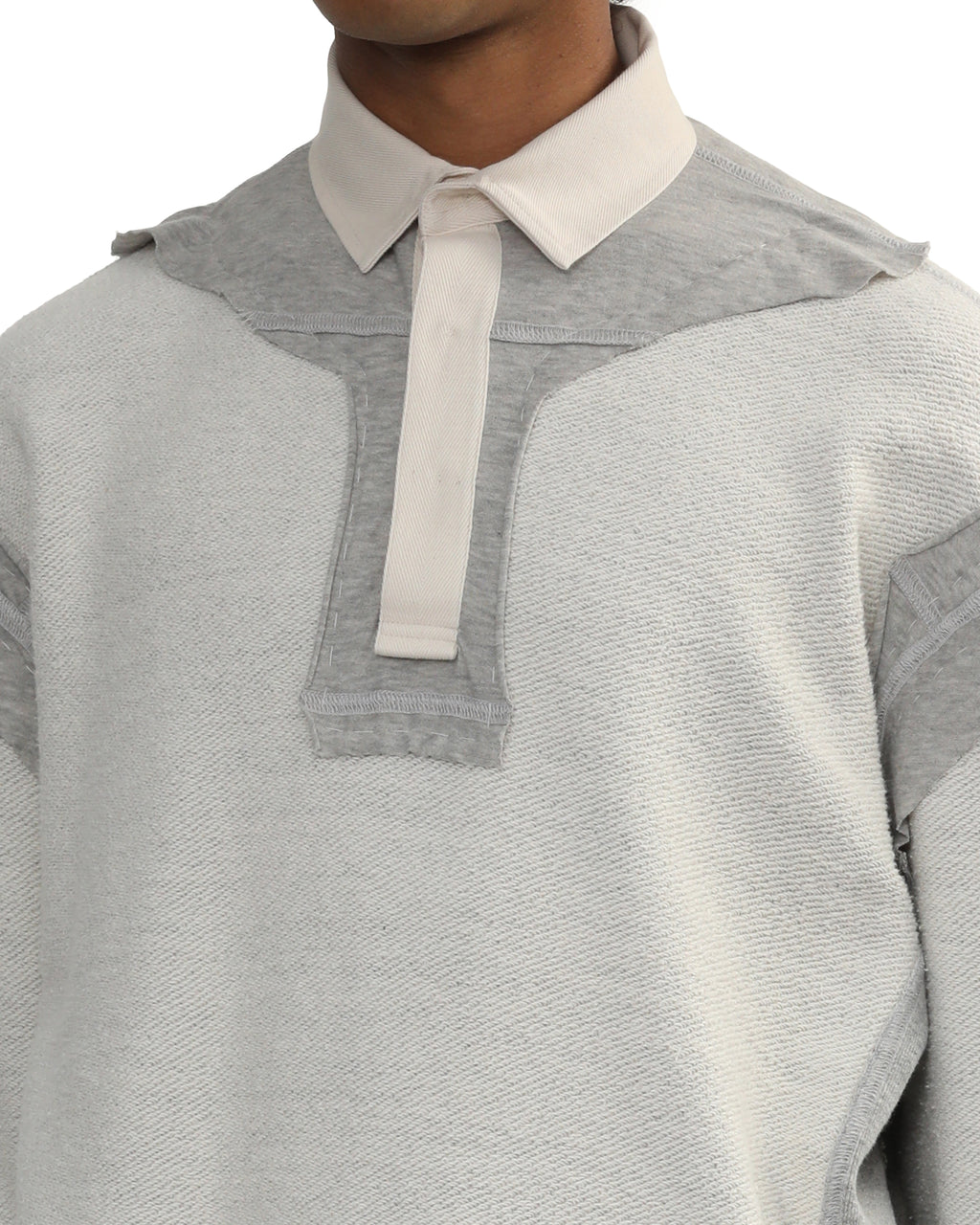 Panelled sweatshirt