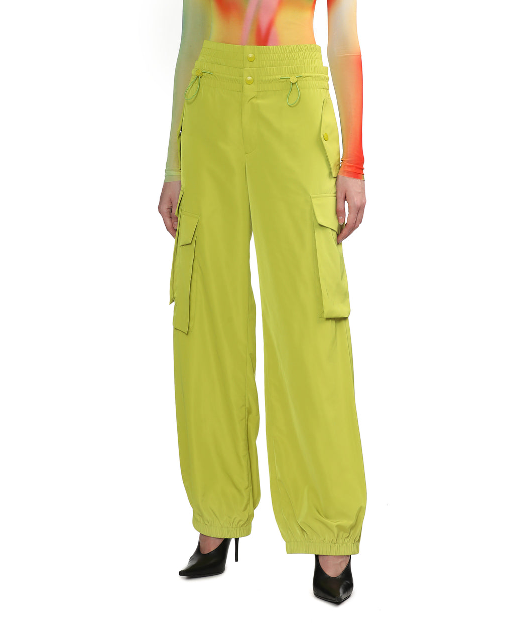 Double waistband cargo pants