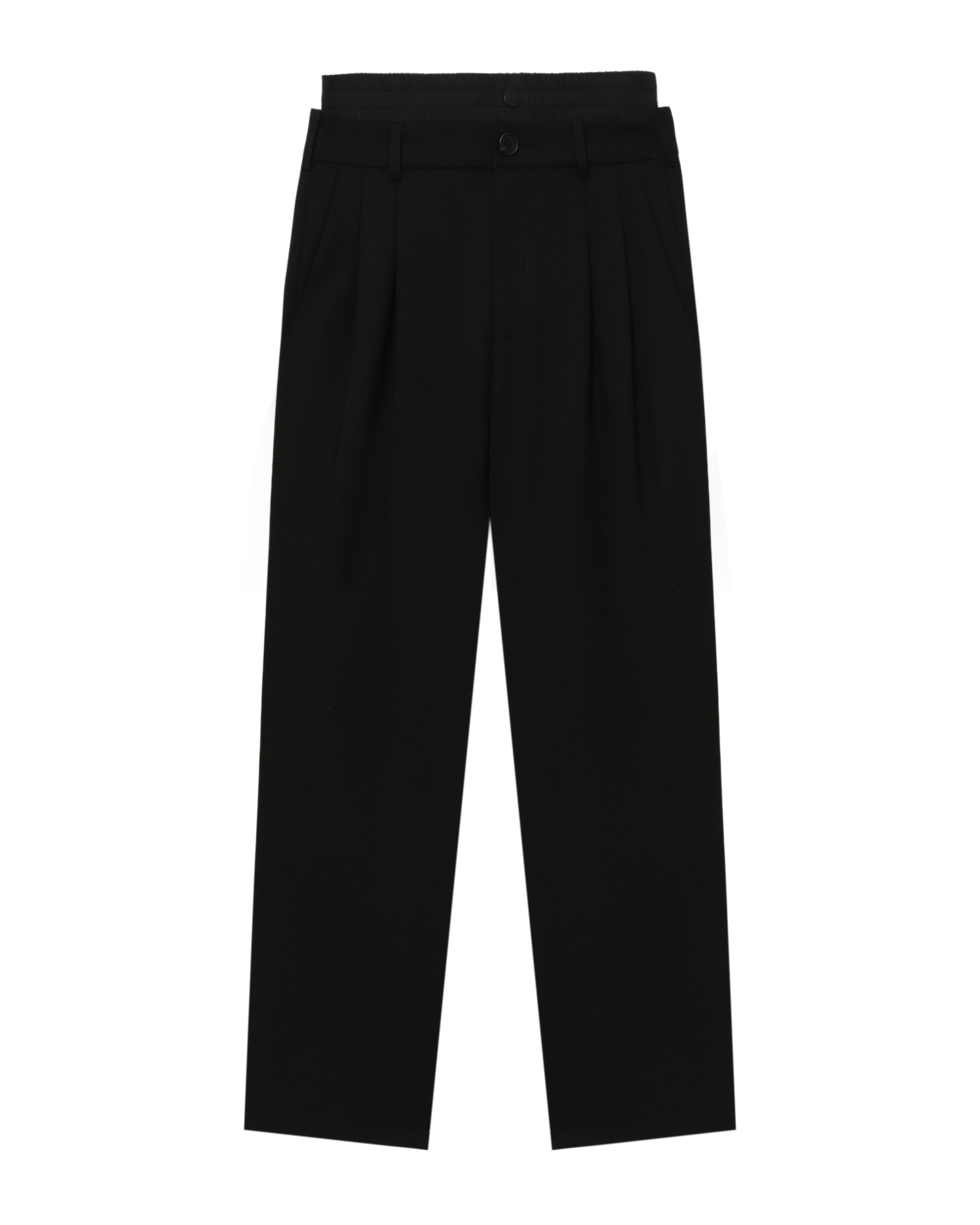 Double-waist pants