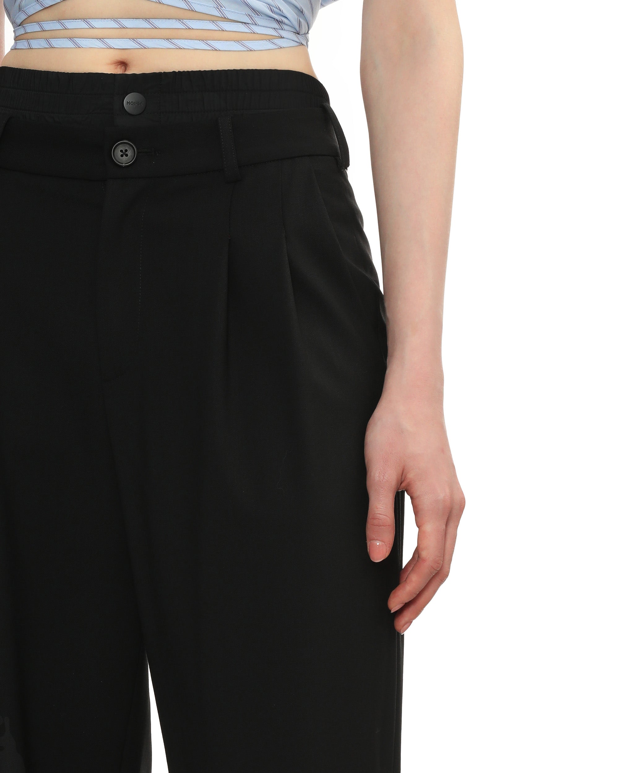 Double-waist pants