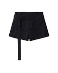 Belted shorts