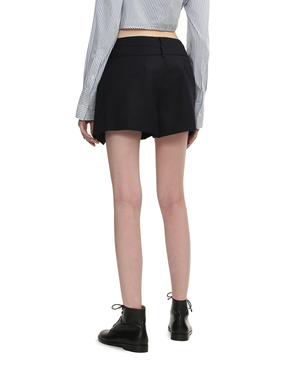 Belted shorts
