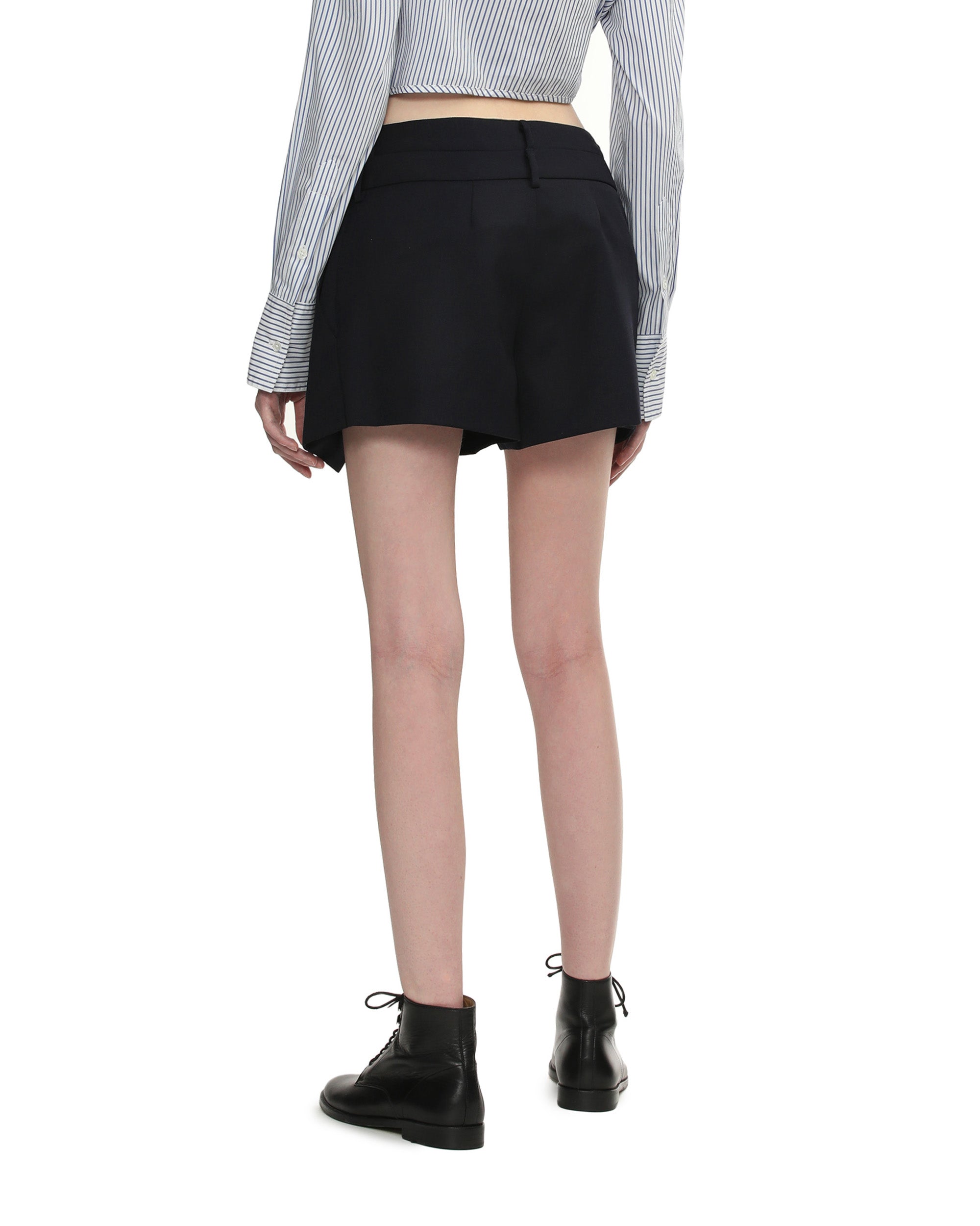 Belted shorts