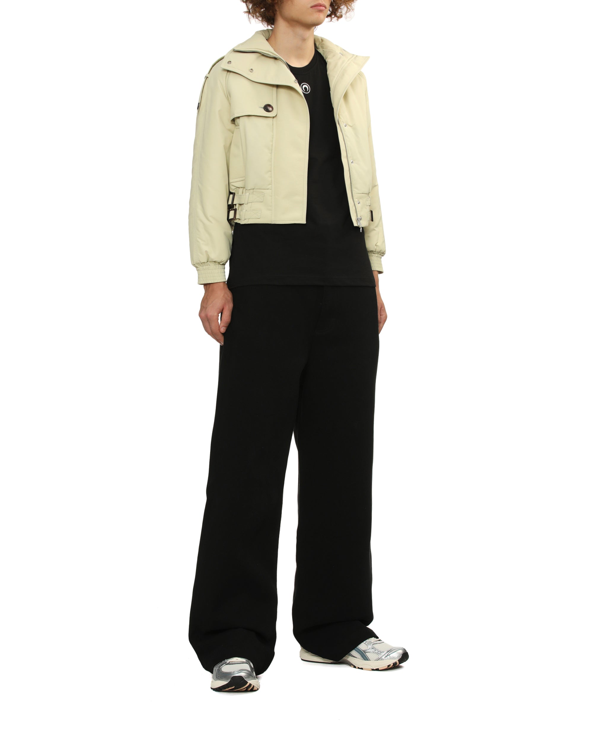 High-neck bomber jacket
