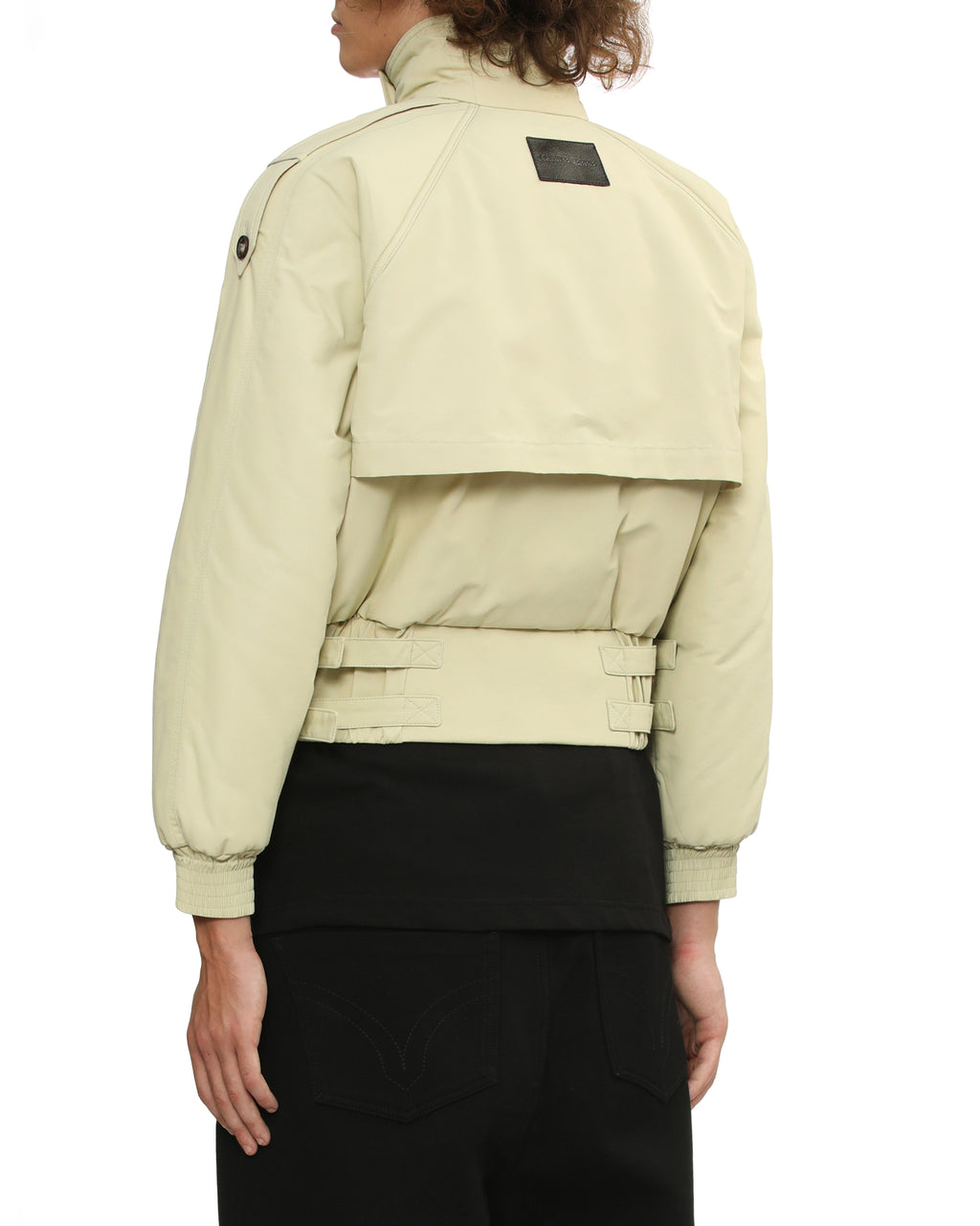 High-neck bomber jacket