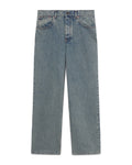 Moon laser print jeans