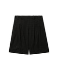 Pleated shorts