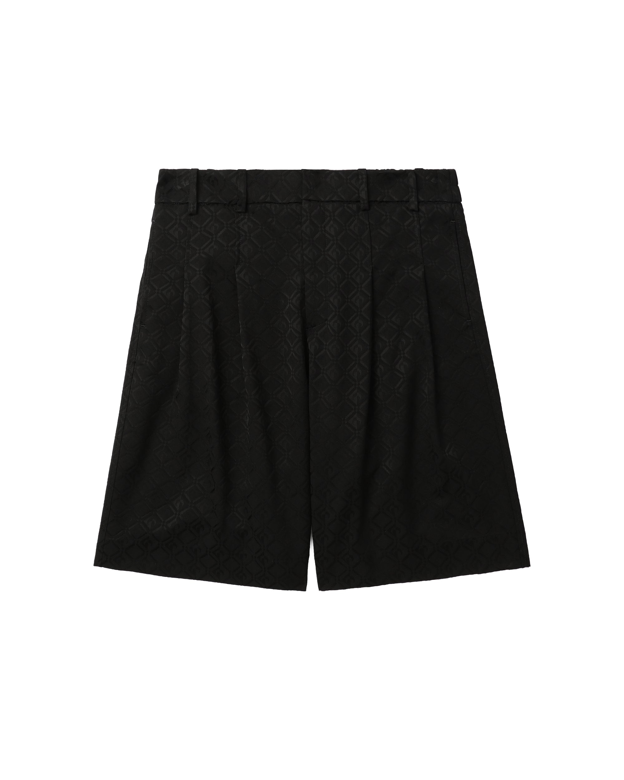 Pleated shorts