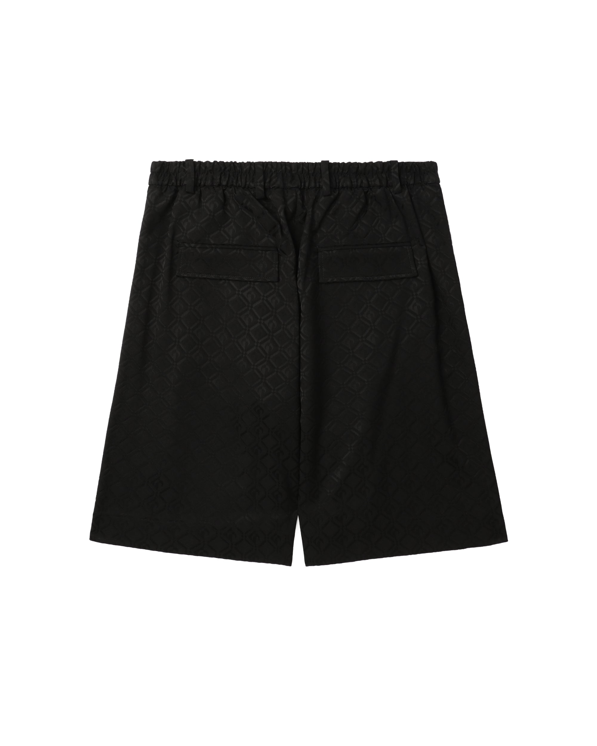 Pleated shorts