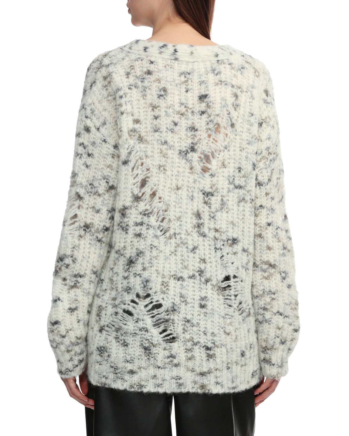 V-neck cardigan