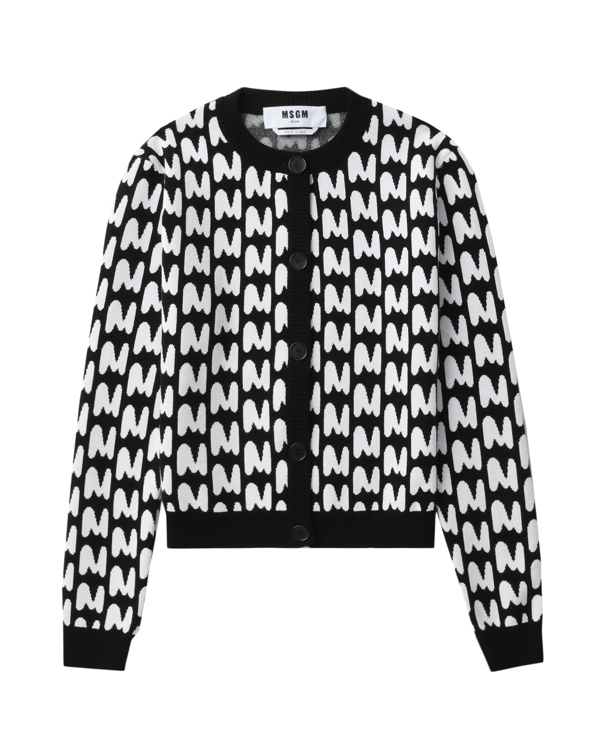 The M wave cardigan