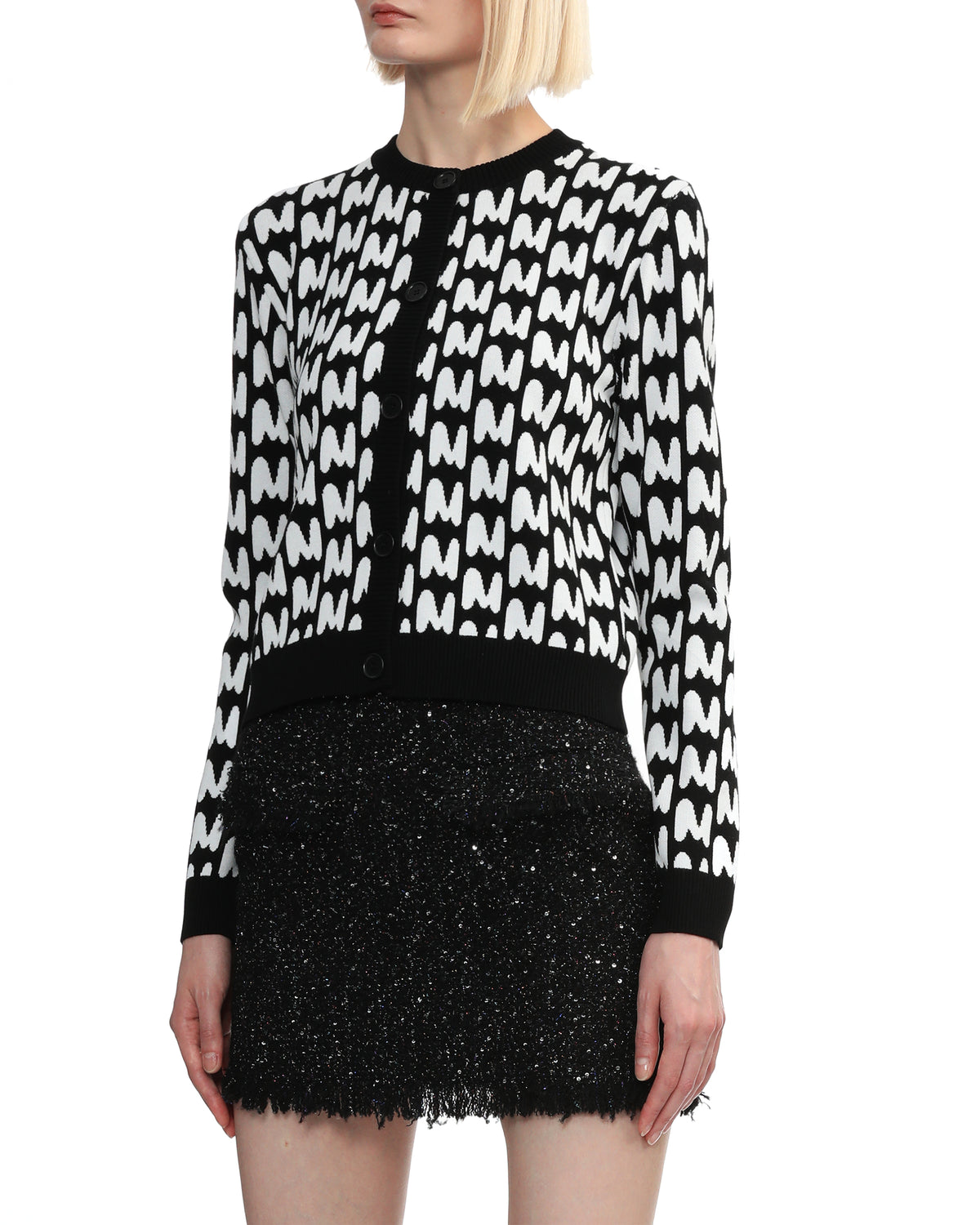 The M wave cardigan