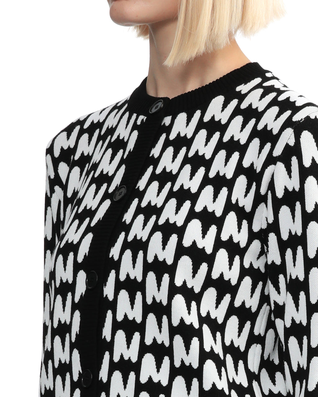 The M wave cardigan