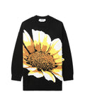 Big flower knit sweater