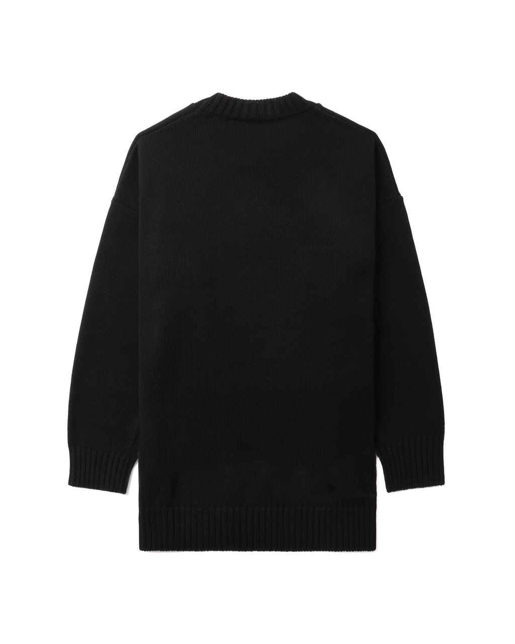 Big flower knit sweater