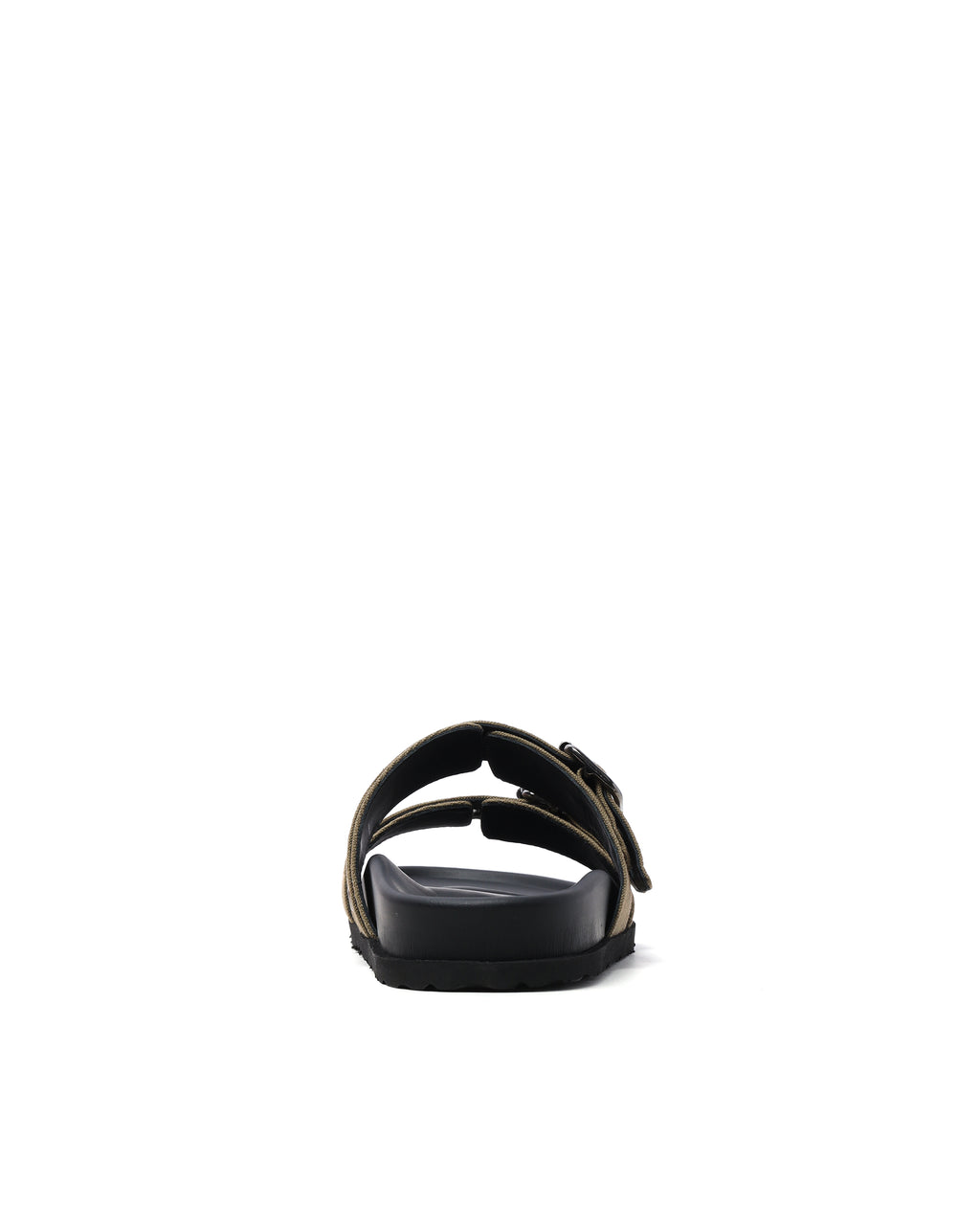 Double buckle slippers