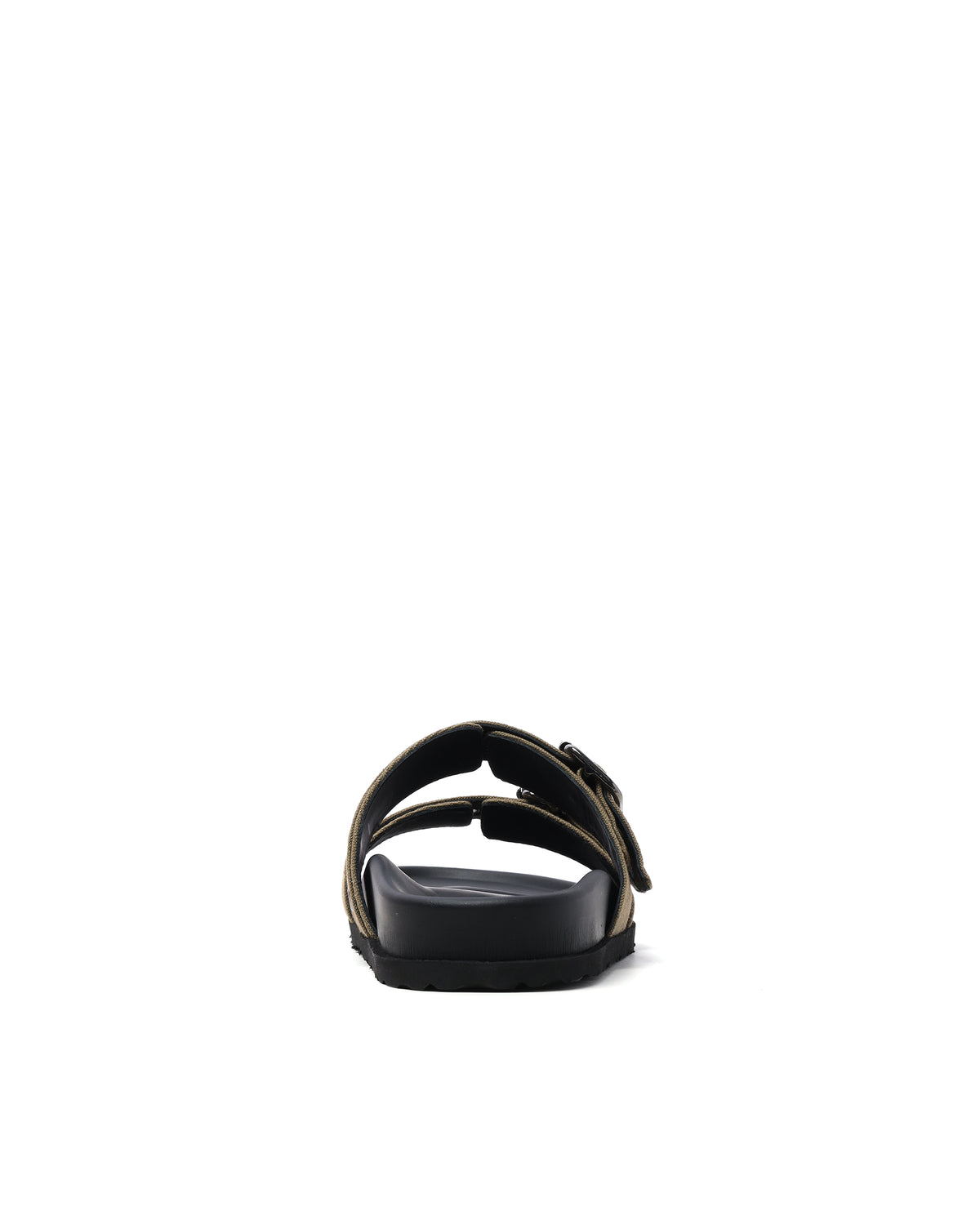 Double buckle slippers