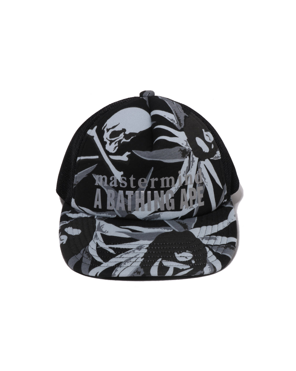 MM BAPE Tropical Skull Camo Cap