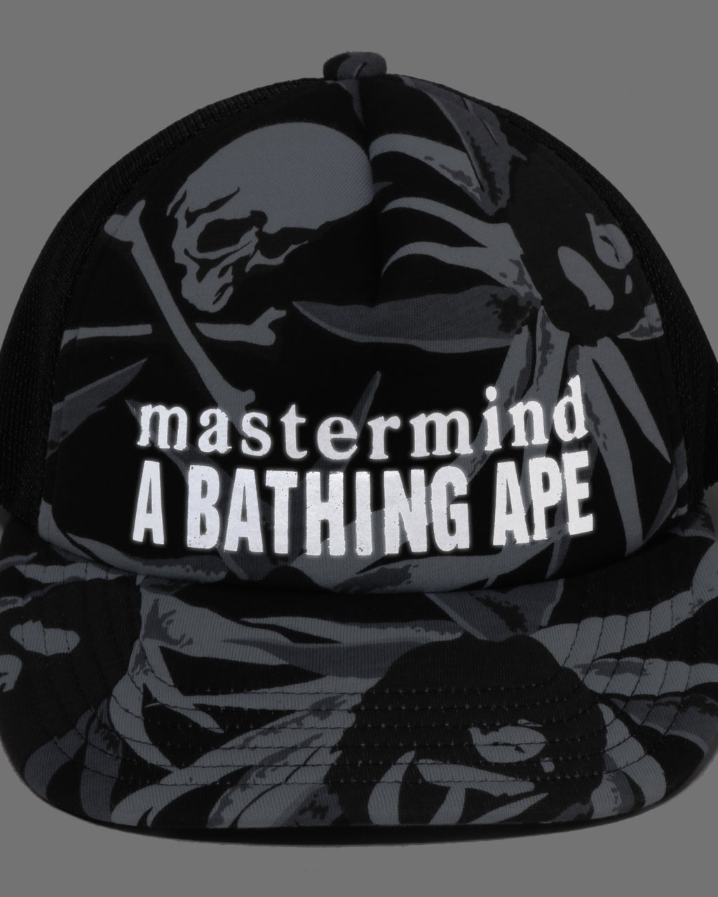 MM BAPE Tropical Skull Camo Cap