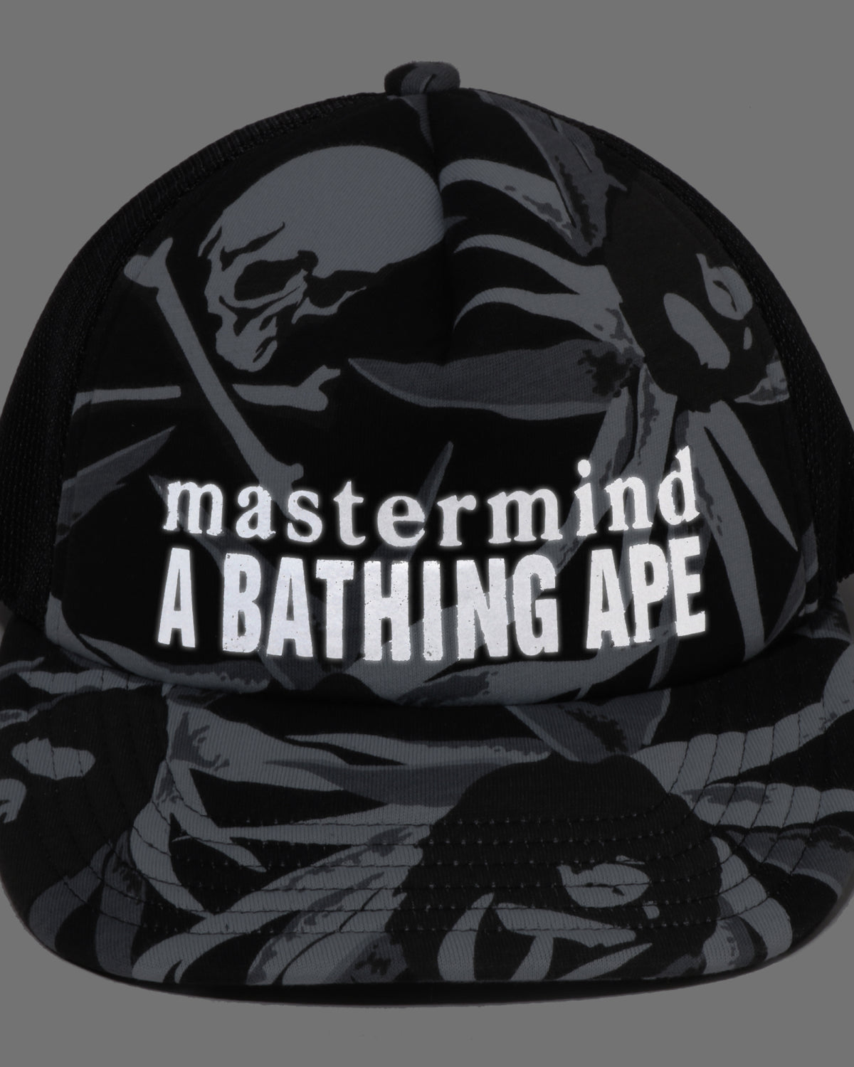 MM BAPE Tropical Skull Camo Cap