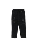 Leather STA Patch Pants