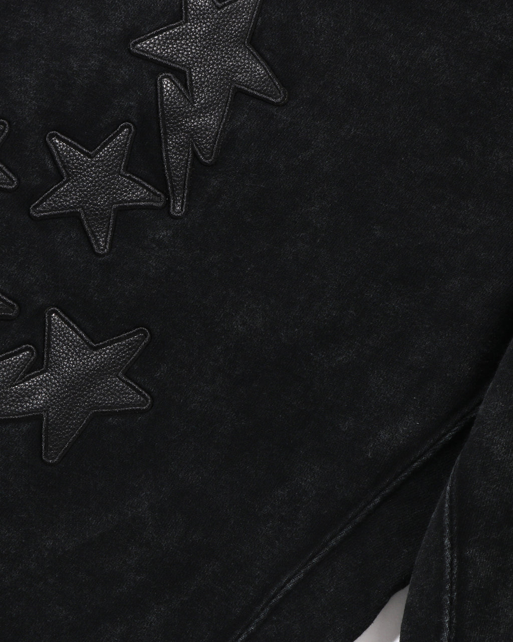 Leather STA Patch Pants